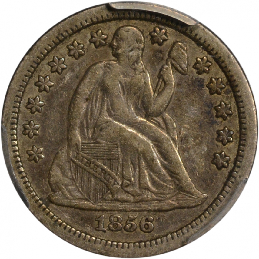 0-10-1856-s-seated-liberty-dime-10c-pcgs-vf35