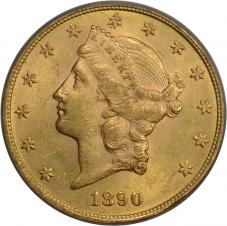 $20.00 1890 $20 Gold Double Eagle - ICG MS61 